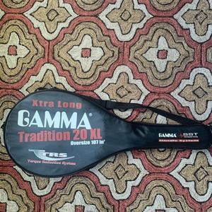 Gamma Xtra Long Tradition 20XL Oversize 107” Tennis Raquet.